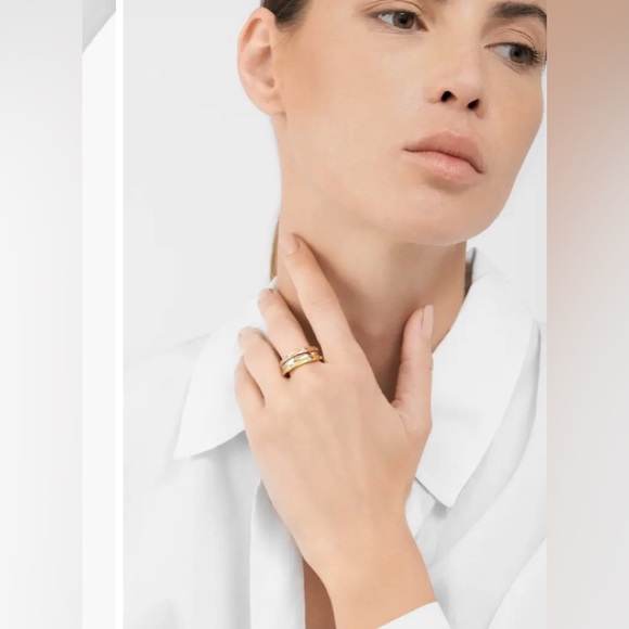 ADORNIA Swarovski Crystal Studded Bands Set iof 3 NWT - Picture 4 of 8